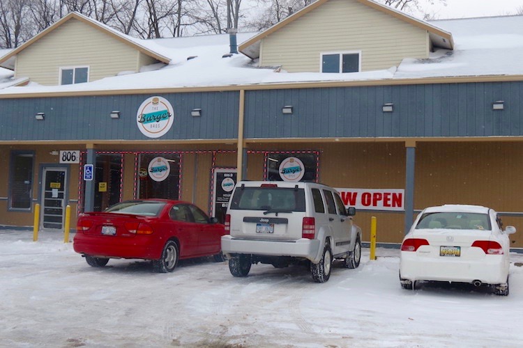 Burger Bros grand opening on Feb. 8 drew lines out the door.