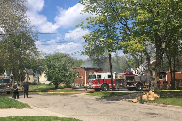 A fire on May 15 destroyed Open Door Church of God, 418 Phelps. A group of Kalamazoo pastors are currently joining together to raise funds for the church.