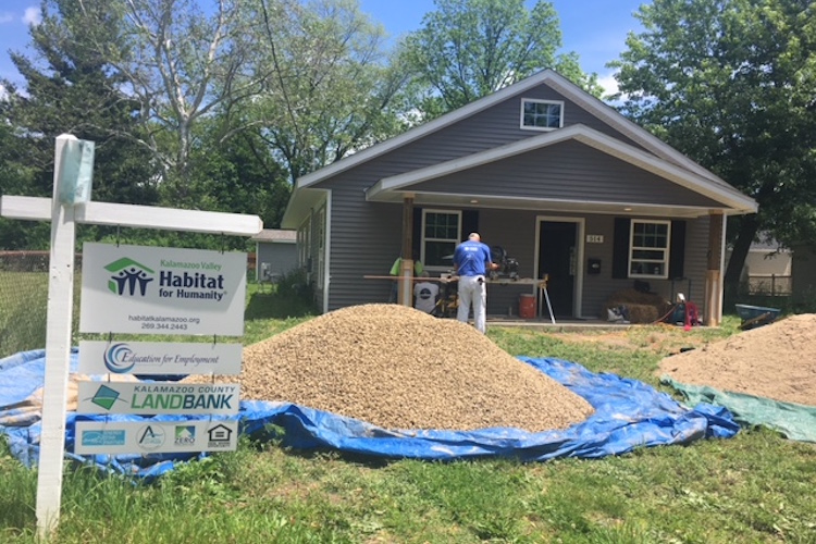 Habitat for Humanity keeps an active presence on Kalamazoo's Eastside.