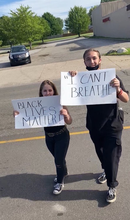 The peaceful nature of protests in Battle Creek proved inspiring.
