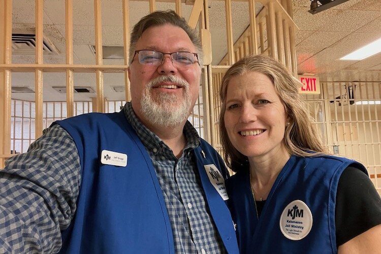 Jeff and Amy Grupp, co-founders of the Kalamazoo Jail Ministry