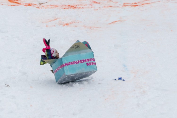 A downhill ride at the 2019 Festivus. 