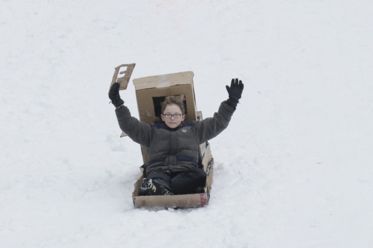 A downhill ride at the 2019 Festivus. 