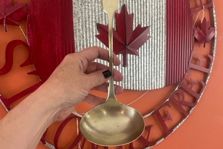 The Golden Ladle will be awarded to the winner of the World Champion Poutine CompetitionTM at the Canadiana Fest.