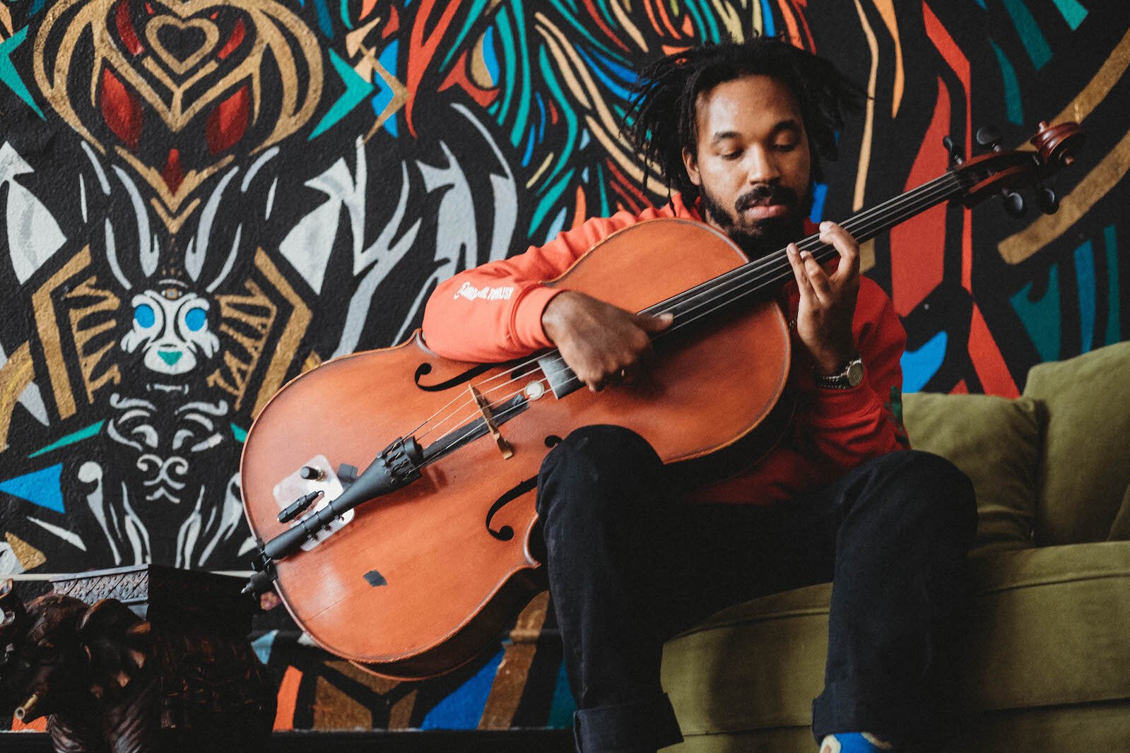 Cellist Jordan Hamilton's "Stockbridge" was inspired by his fears and hopes for a changing Edison Neighborhood and Kalamazoo.