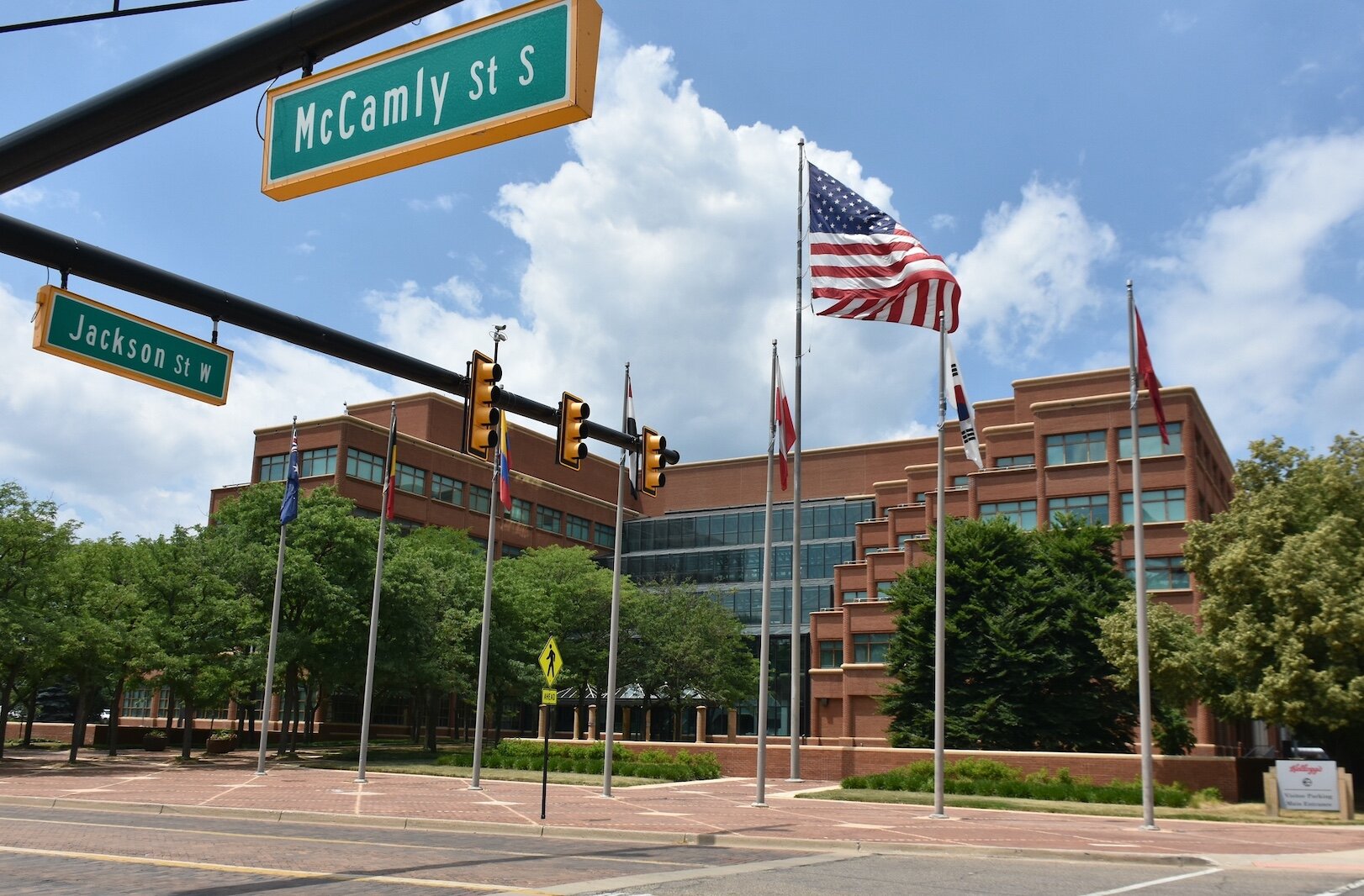 Kellogg Company’s corporate headquarters is currently in downtown Battle Creek.