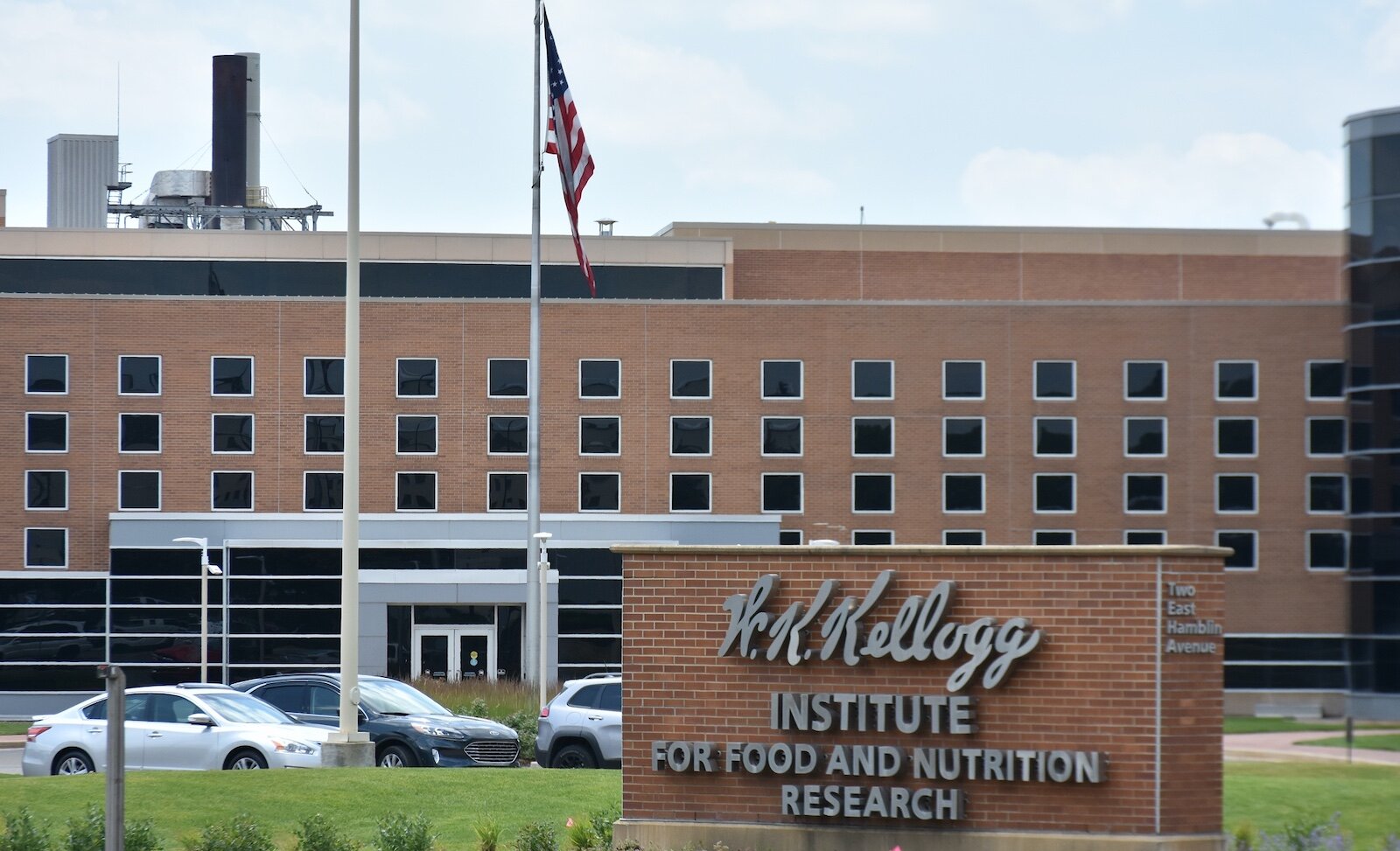 Kellogg Company’s research division, the W.K. Kellogg Institute, is located in downtown Battle Creek.