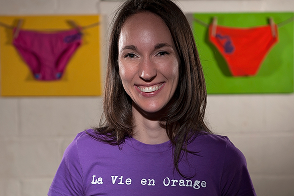 Kori Jock, owner of La Vie en Orange