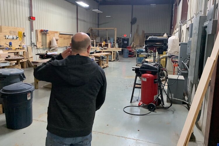 Kzoo Makers is 9,000-square-foot of light industrial space in two connected buildings that is intended to “support people making the things they want to make or creating the things they want to create.”