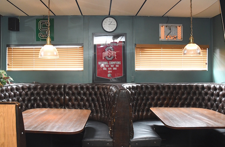 The Lakeview Lounge is proudly a “Buckeye” (Ohio State themed) bar