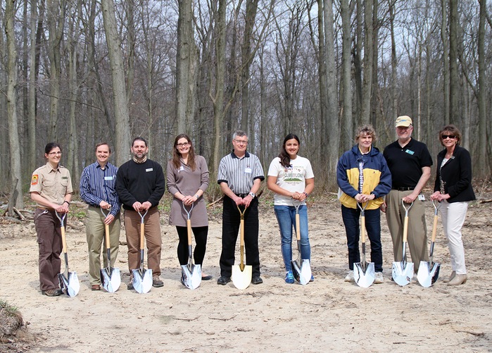 Groundbreaking for the new Lion Exhibit