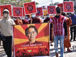 Myanmar protests
