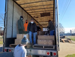 On the Ground Battle Creek Food Distribution