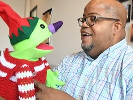 On the Ground Battle Creek Winterfest Variety Show Puppets