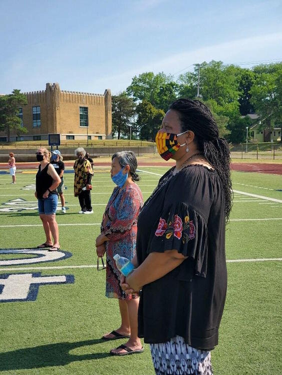 Lynn Ward Gray at a recent Truth Racial Healing and Transformation event. 