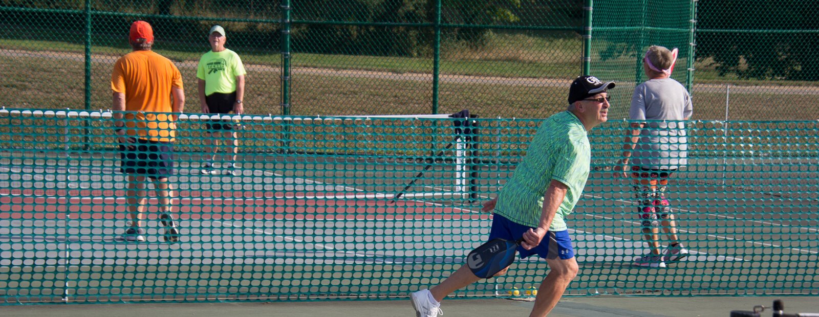 The Battle Creek Pickleball club 