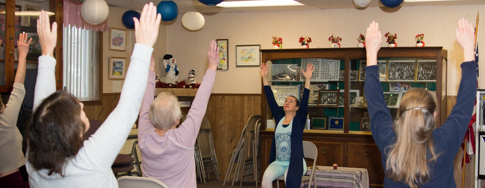 Yoga at the Oakwood Community Center