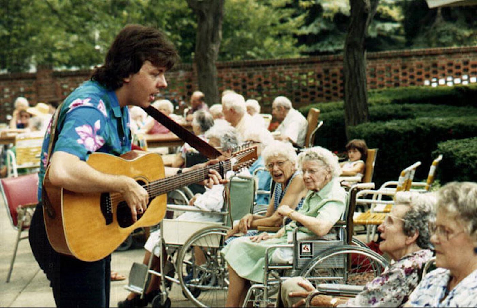 Bob's first nursing home programs were here at Calhoun County medical care facility in Battle Creek