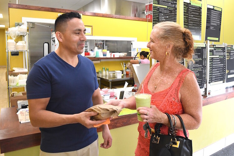 Alberto Guerrero of Mango Healthy Fruit and Food.