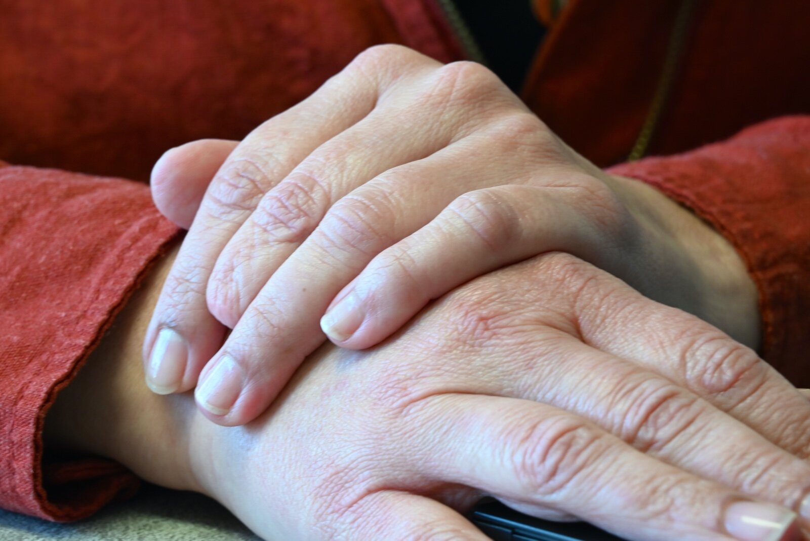 Maria Ortiz Borden lost the tip of one of her fingers to melanoma.