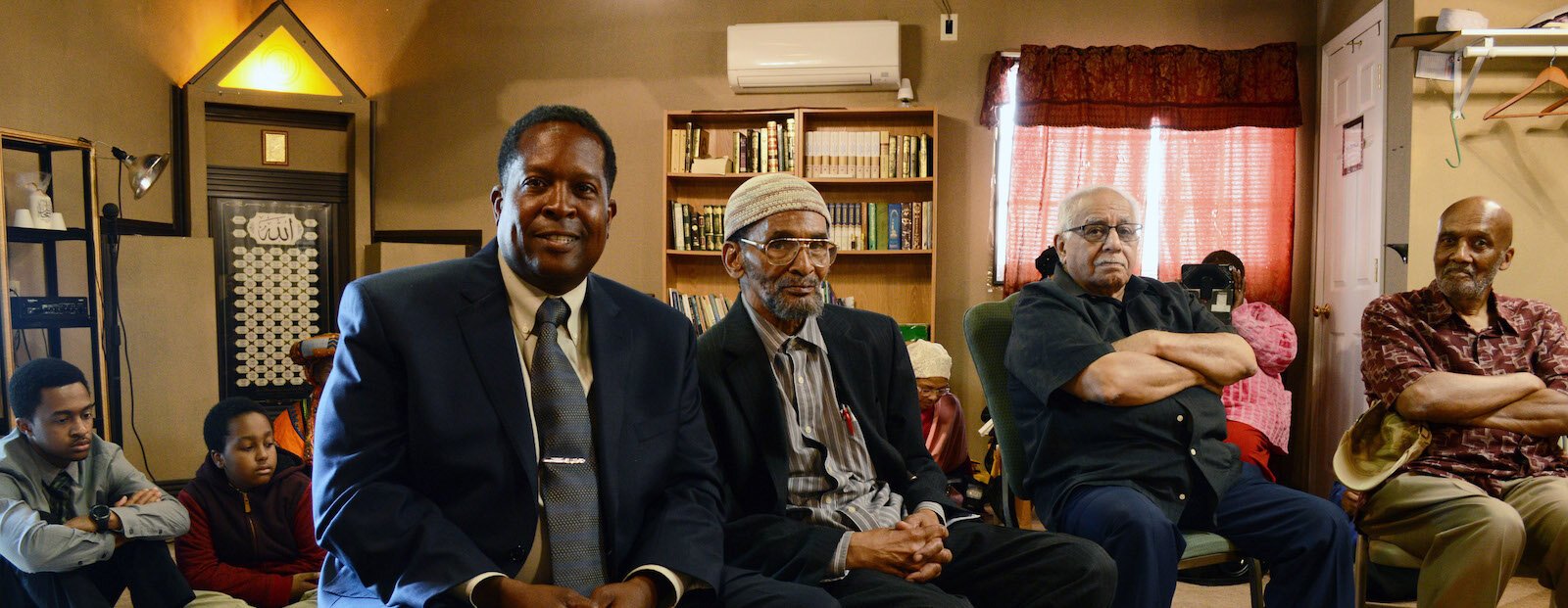 A gathering at the Bilal Islamic Center