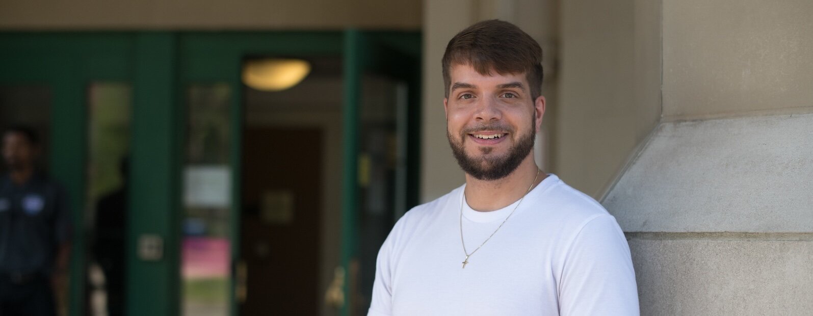 Brandon Mion works with families facing housing insecurity or who are already homeless