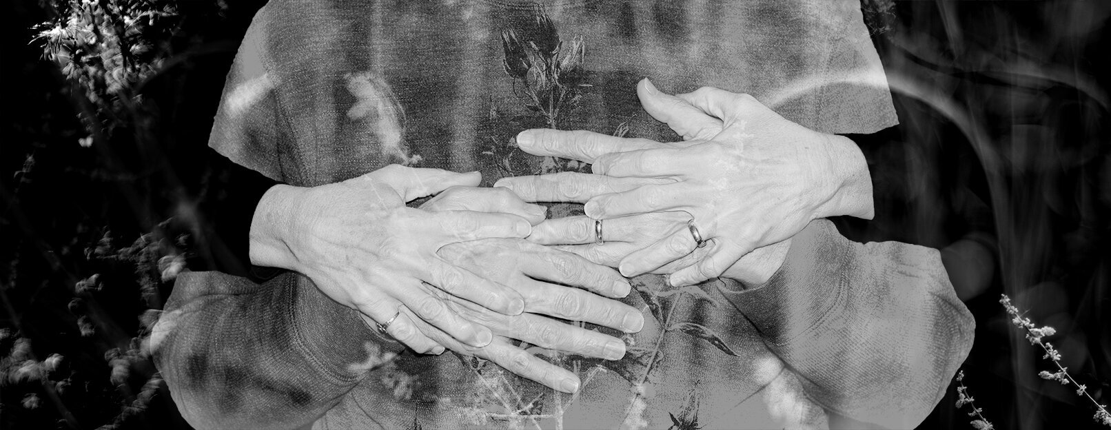 Creatively illustrating the work of the death doula.
