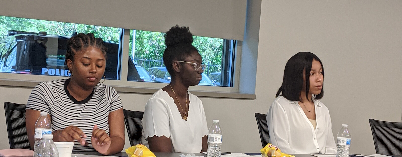 Young people and Battle Creek Police talk about ways to improve  relationships