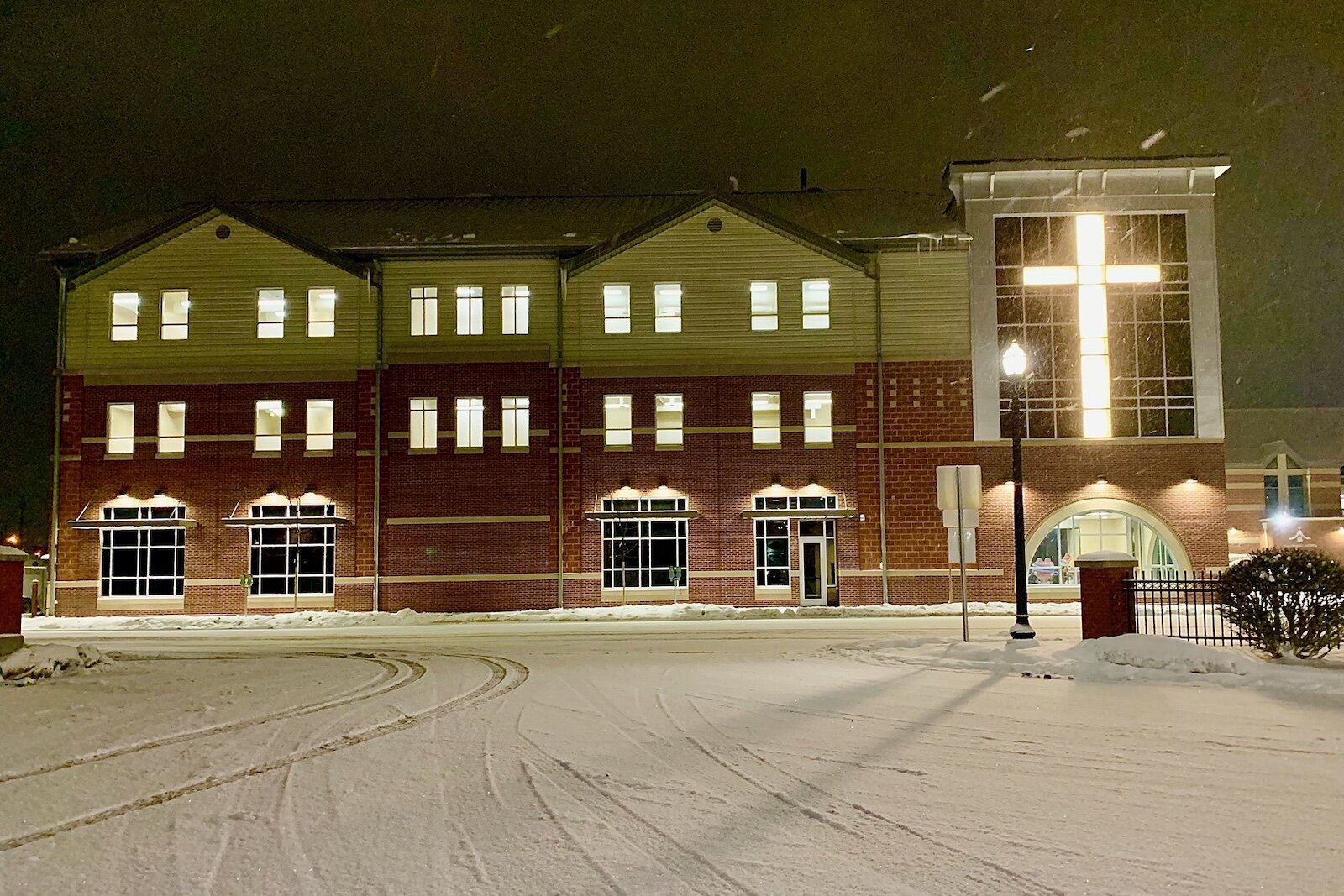 The three-story, 47,000-square-foot women and children’s shelter replaces four connected structures the Kalamazoo Gospel Mission had at 448 N. Burdick St.