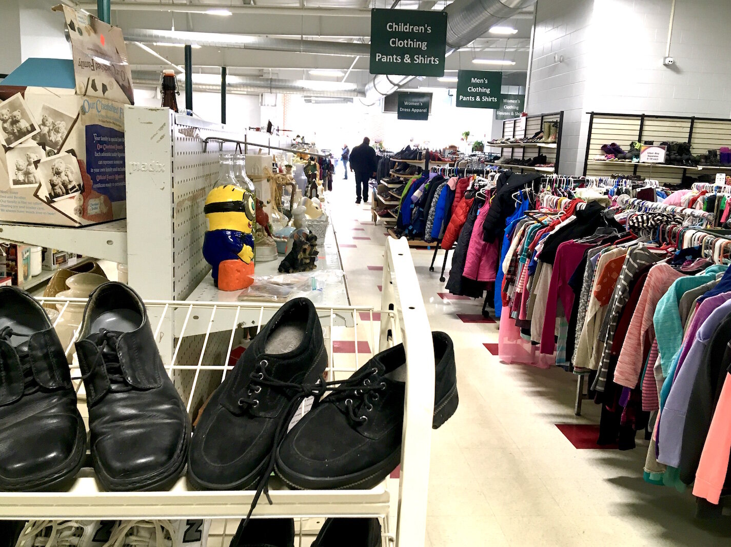 The Gospel Mission has a thrift and consignment shop at 524 N. Burdick St., just north of the mission’s main location. It is called Rescued Treasures.