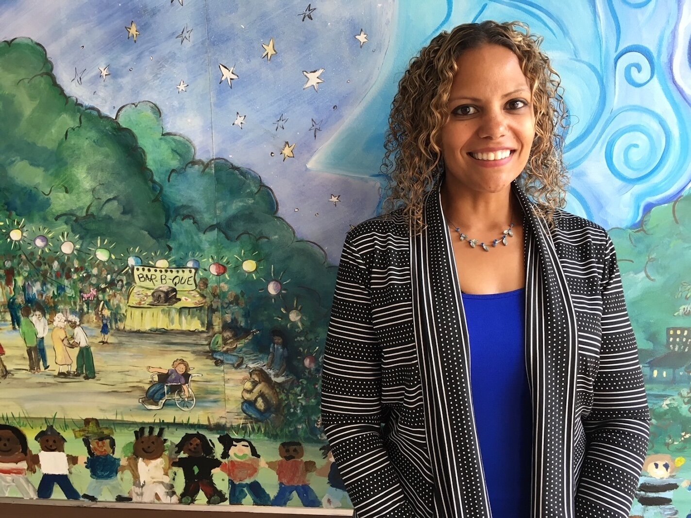 Dr. Natalie Wilson, principal of El Sol Elementary School.