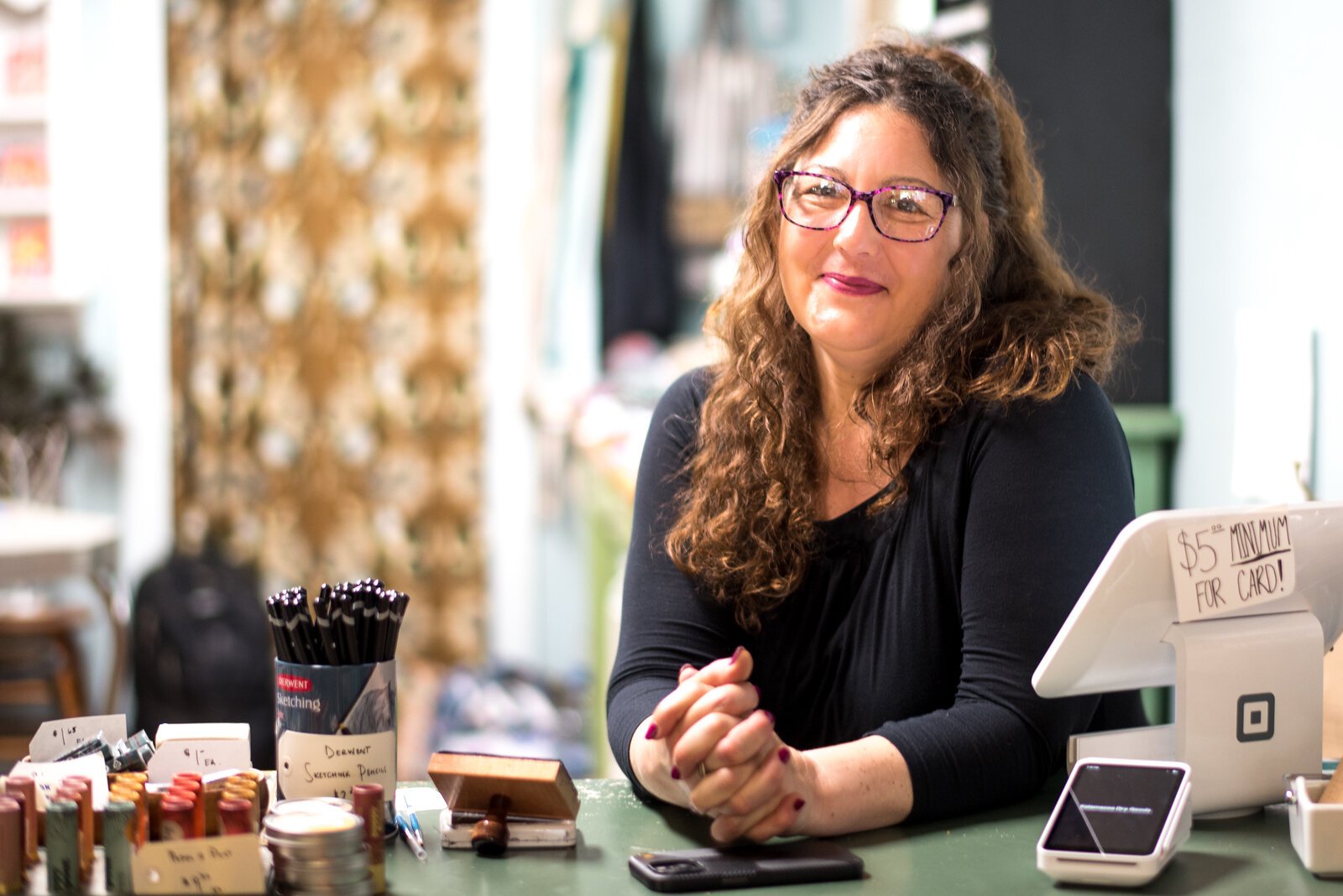 Rebecca Macleery, owner of Kalamazoo Dry Goods