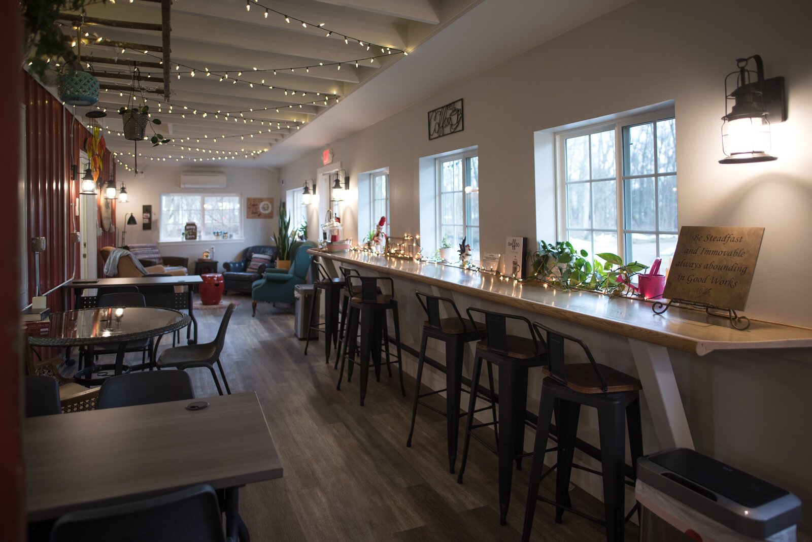 A view of Coffee Connection at SHALOM.