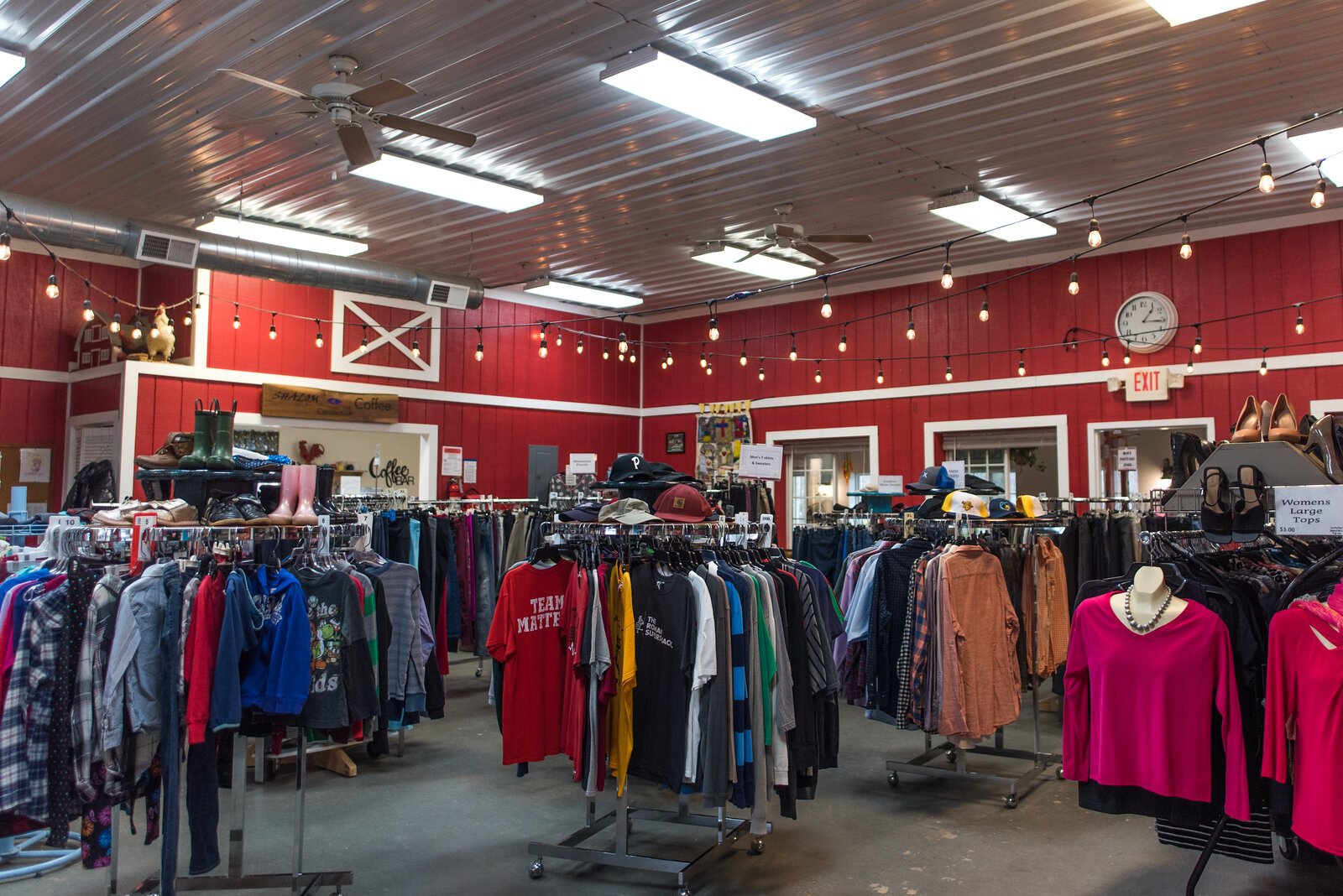 A view of the Thrift Shop at SHALOM