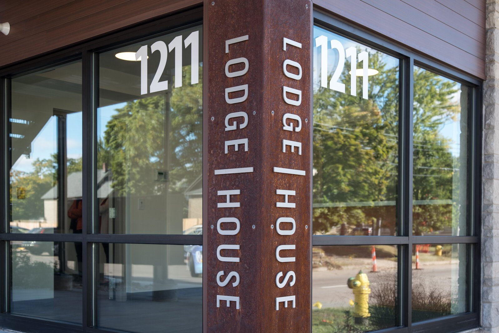 The months-long conversion of the former Knights Inn Motel at 1211 S. Westnedge Ave. has been completed and the LodgeHouse is available for occupancy.