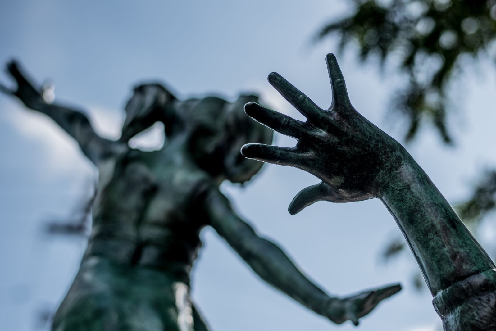 Movement gives the new public sculpture outside Bronson Methodist Children’s Hospital an excitement that makes such works accessible.