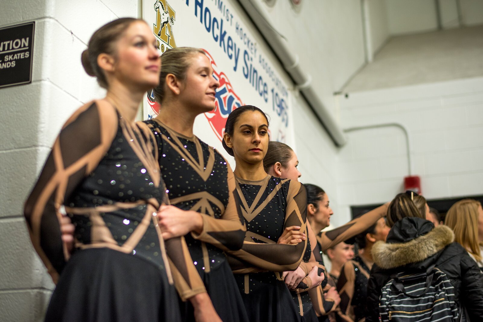 Before heading off to the U.S. Synchronized Skating Competition, the Kalamazoo Kinetics demonstrated their skill and grace at WMU's Lawson Ice Arena.