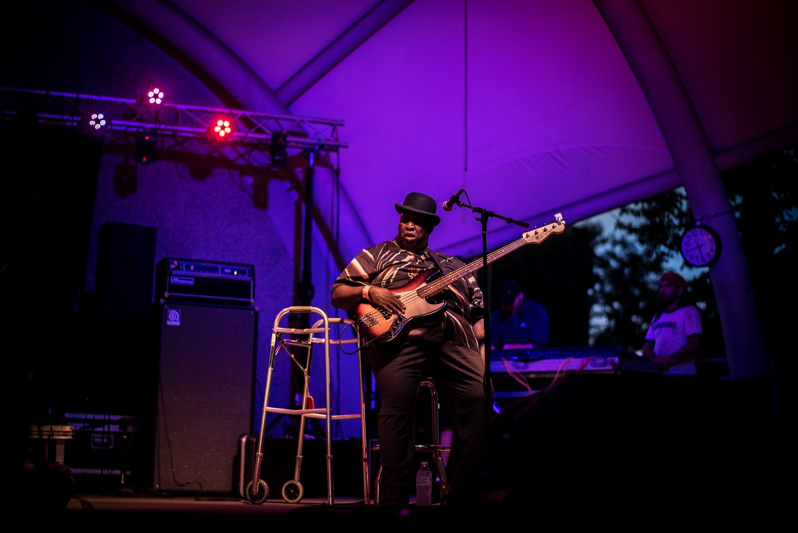 Little Ed and the Blue Imperials performed at this year's Blues Fest.