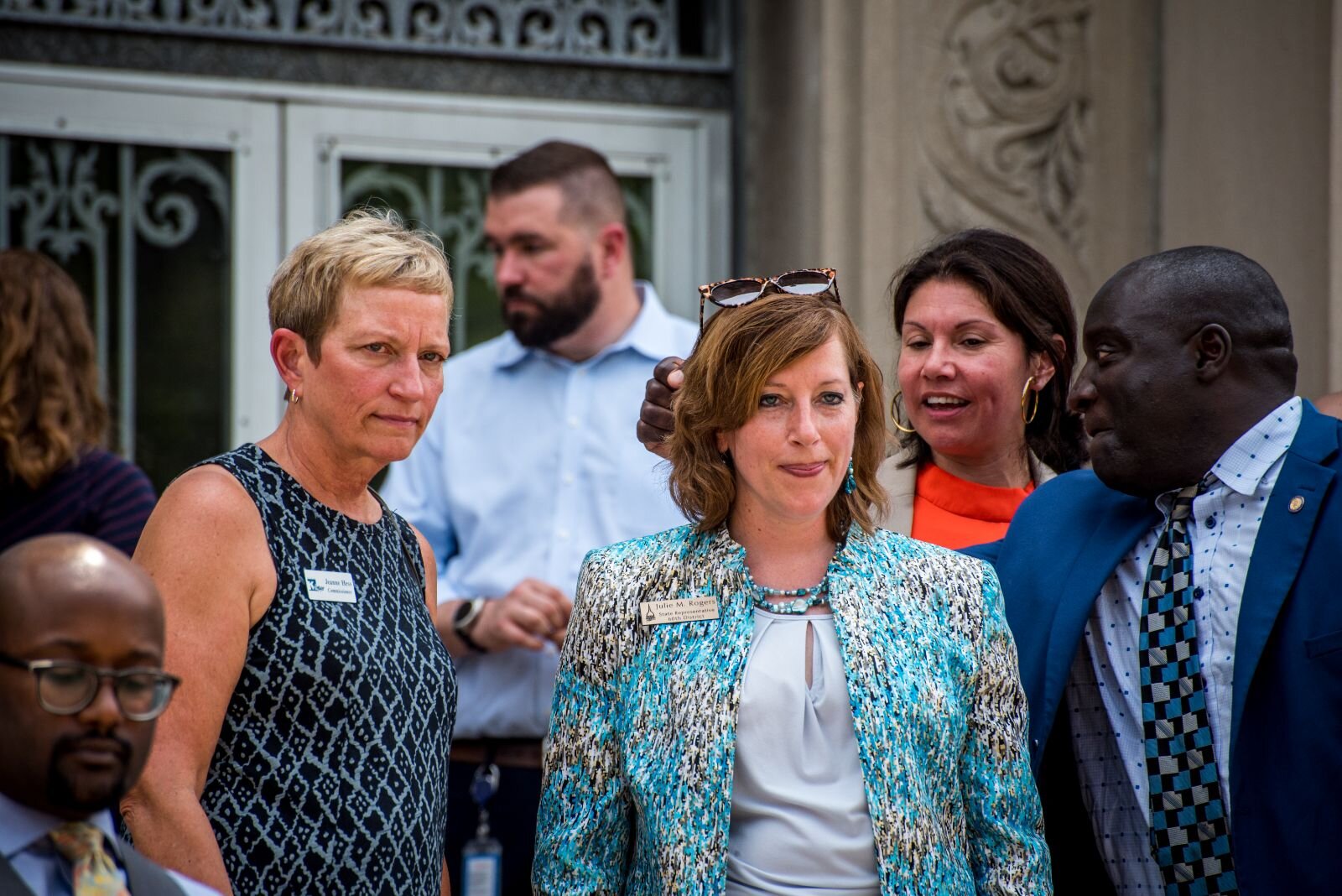 60th District State Rep. Julie Rogers was among those in attendance at a press conference to announce a $400 million donation to the Foundation for Excellence.