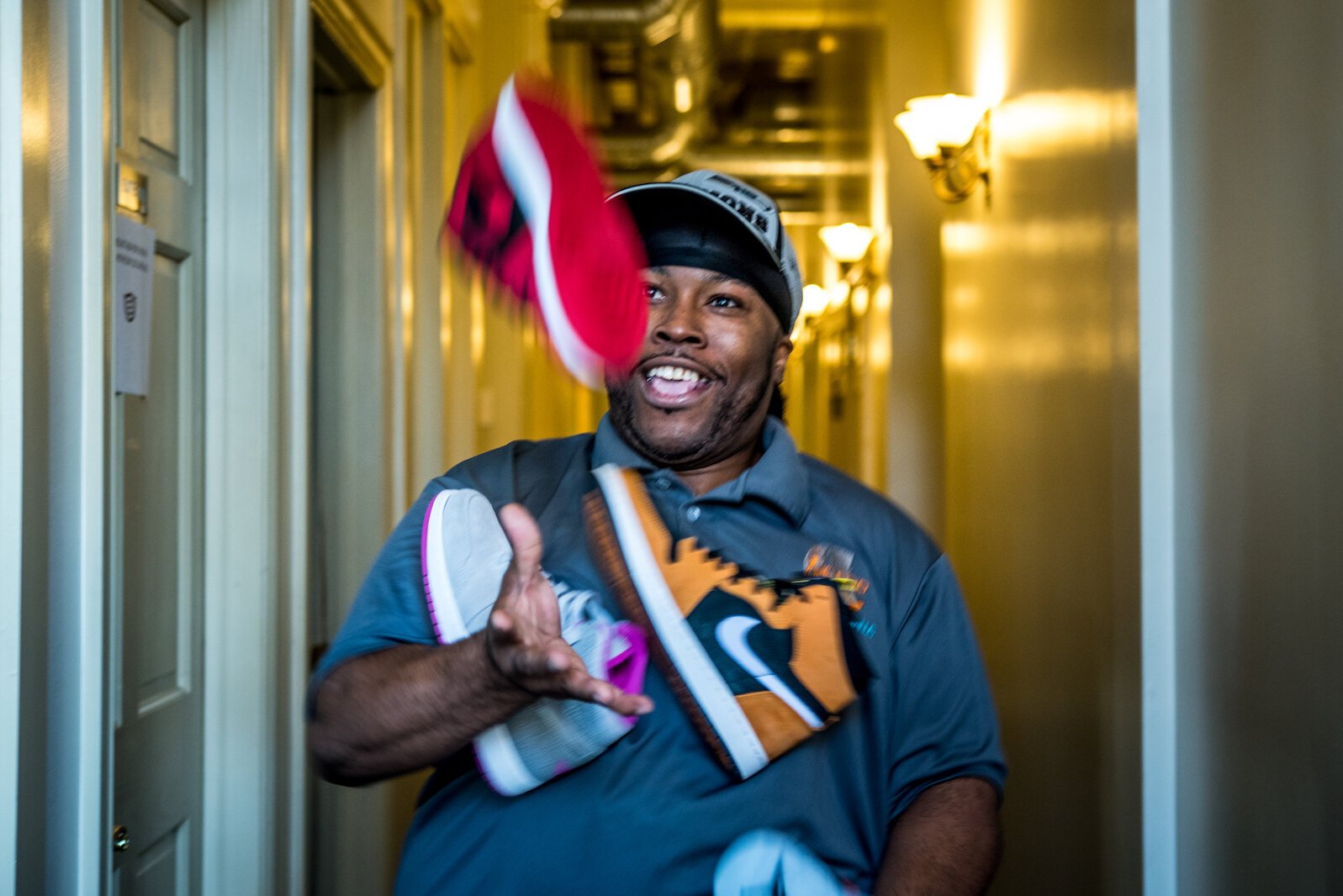 Roosevelt Lee-Fleming became used to juggling problems as he started his Kalamazoo business, The Drip Sneakers. Trendy sneakers were something his parents wouldn’t pay for when he was a teen.