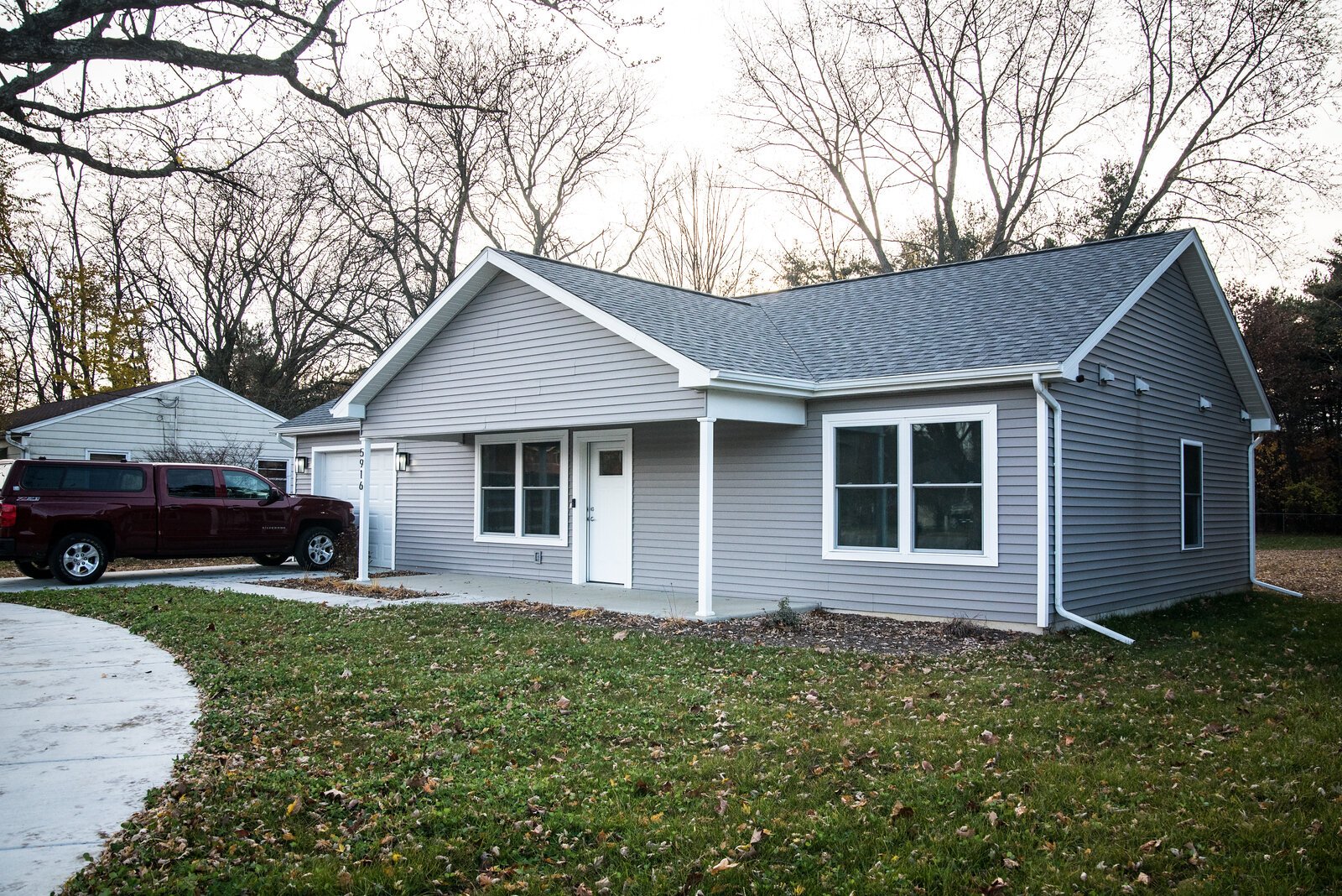 Blaise Boulding's new house on Oakland Drive in Portage was a project of Kalamazoo Neighborhood Housing Services, built with funding from the Kalamazoo County affordable housing millage.