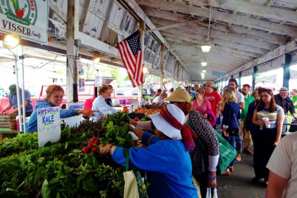 At the Farmers Market