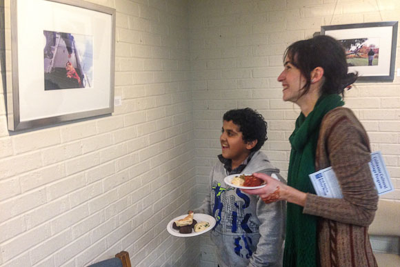 Sarah Zimmer with SURA student Slaiman Alsuraimi