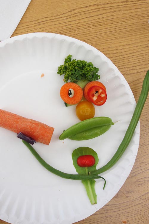 Fun with vegetables