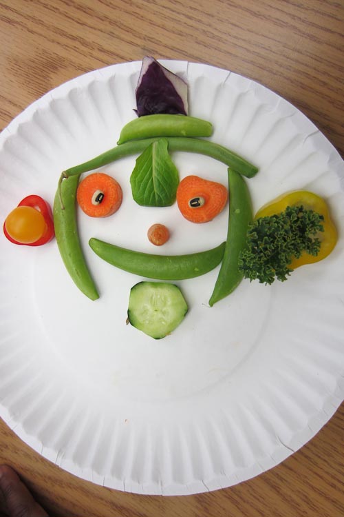 Fun with vegetables