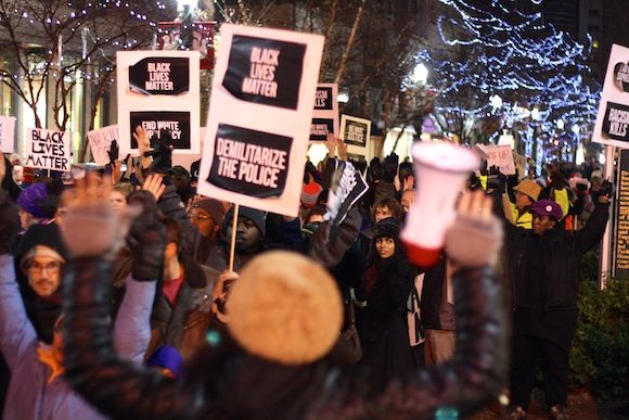 A K4J protest