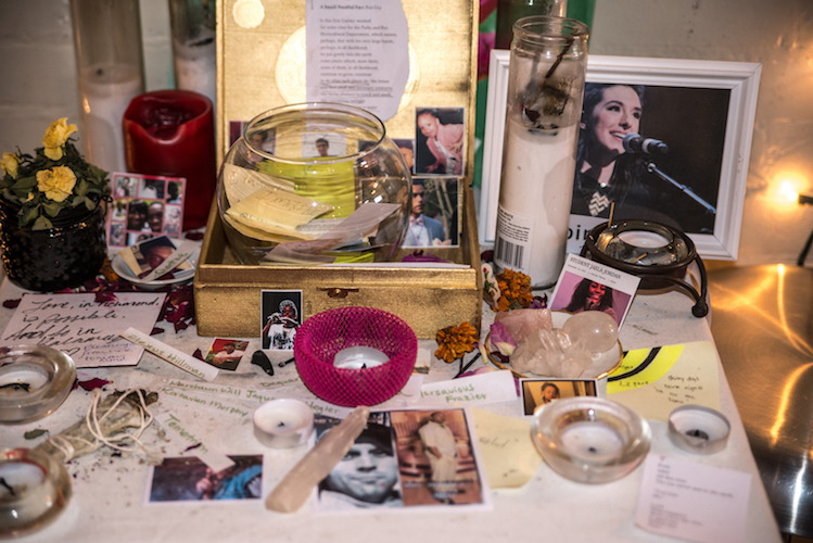 A shrine to those who have been lost. Photo by Fran Dwight