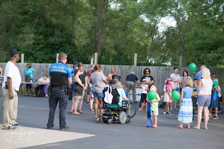 At the Edison National Night Out 2017 residents gathered to celebrate a safer neighborhood