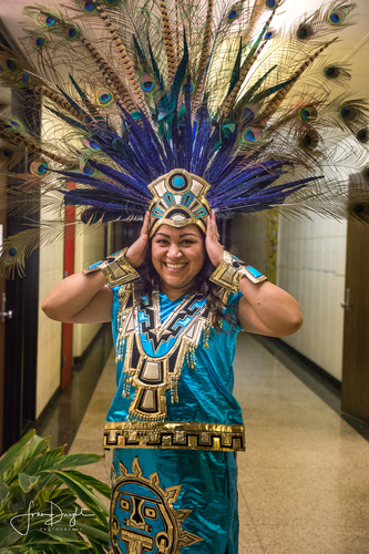 Celebrating Dia de los Muertos. Photo by Fran Dwight