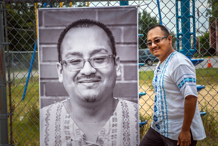 Adrian Vazquez, Executive Director of El Concilio. Photo by Fran Dwight